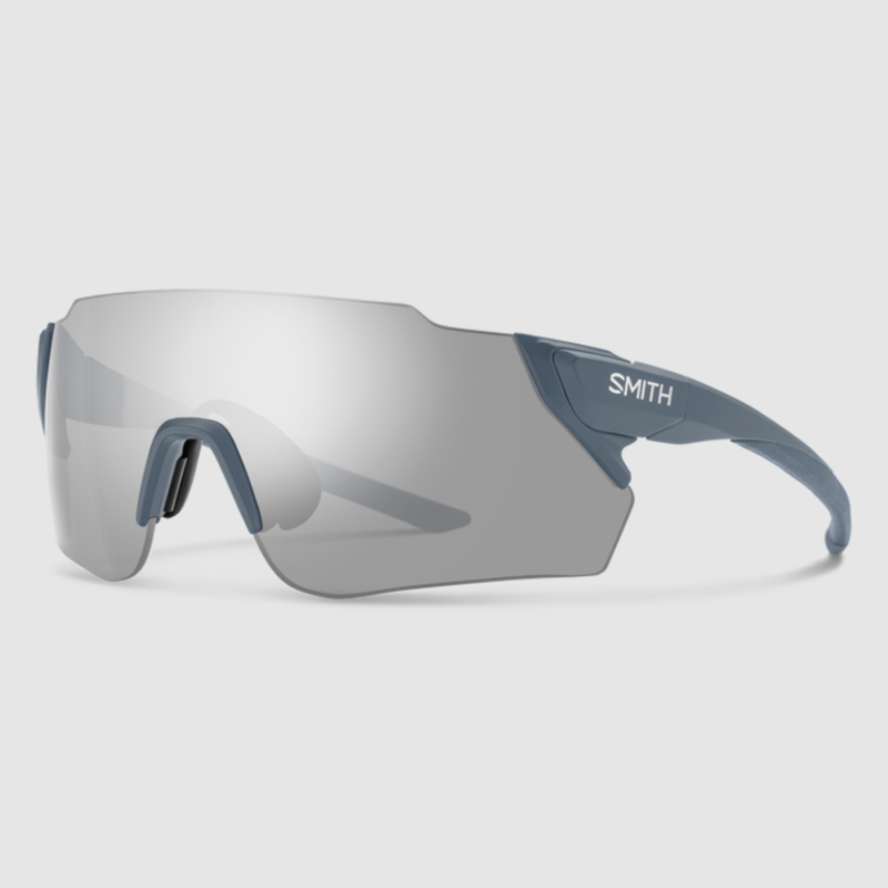 Smith Attack MAX Sunglasses Matte Iron/ChromaPop Platinum Mirror-1